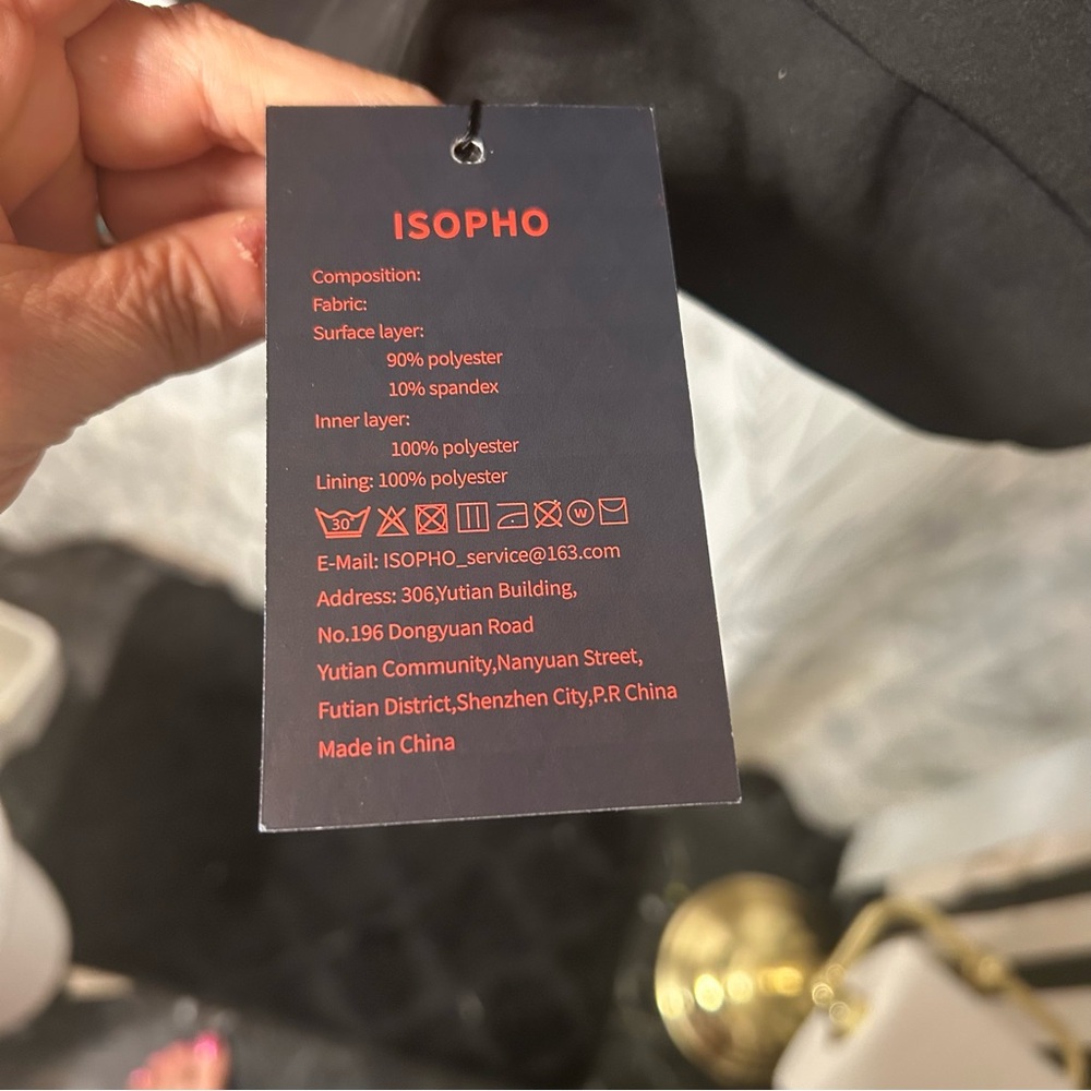 Men's Isopho Black Smart heating Jacket . Size 3xl. Battery not included. - Picture 8 of 11